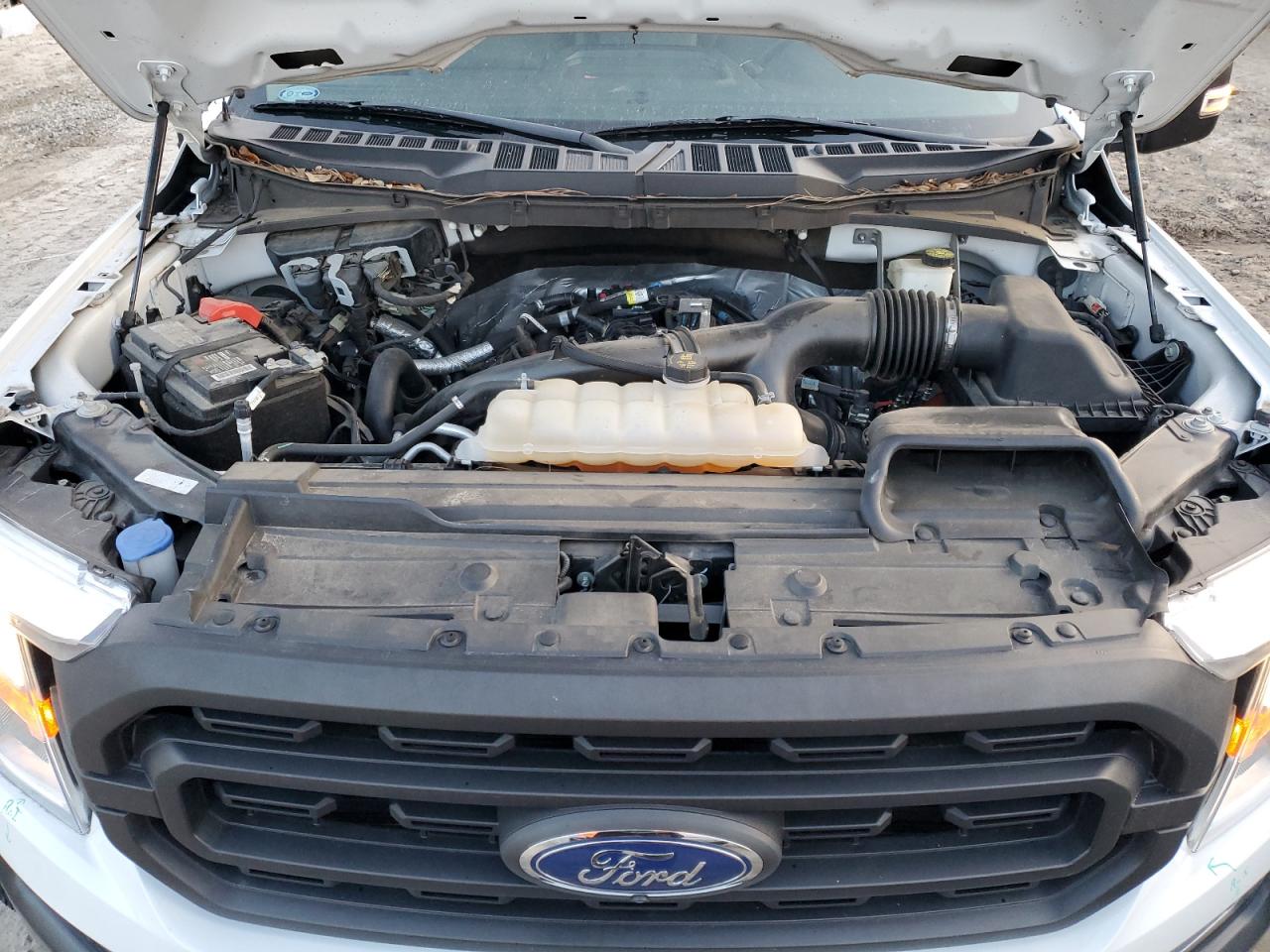 2021 Ford F-150 VIN 1FTEW1CP0MKD53111 Copart auction photo, undercarriage damage thumbnail 11