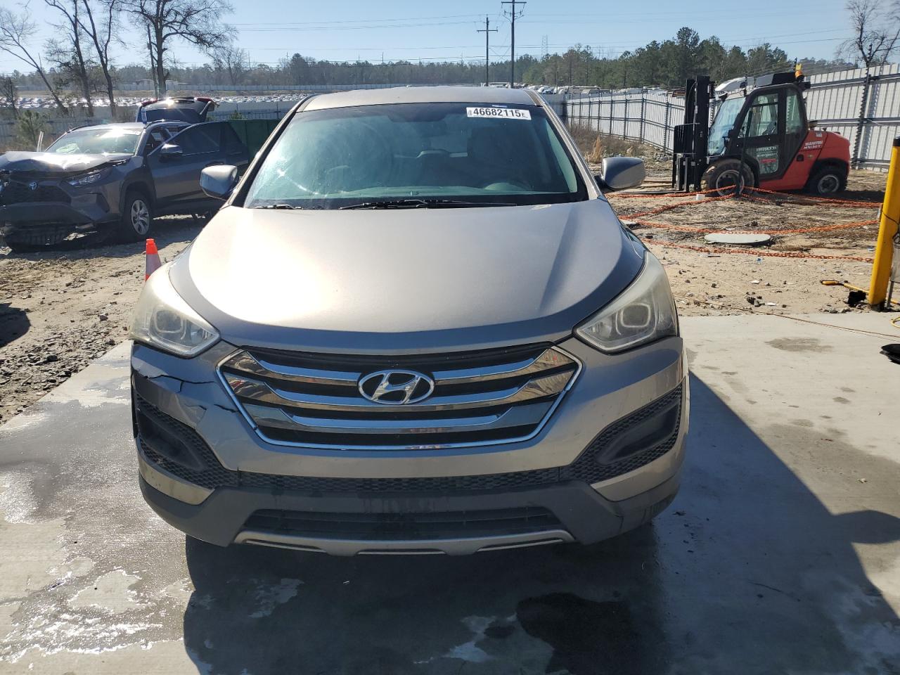 2013 Hyundai Santa Fe VIN 5XYZT3LBXDG072224 Copart auction photo, front end damage thumbnail 5