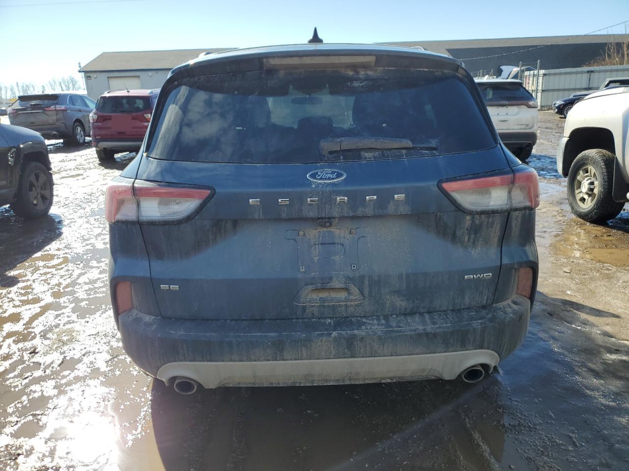 2020 Ford Escape VIN 1FMCU9G60LUC53201 Copart auction photo, front end / side damage thumbnail 6