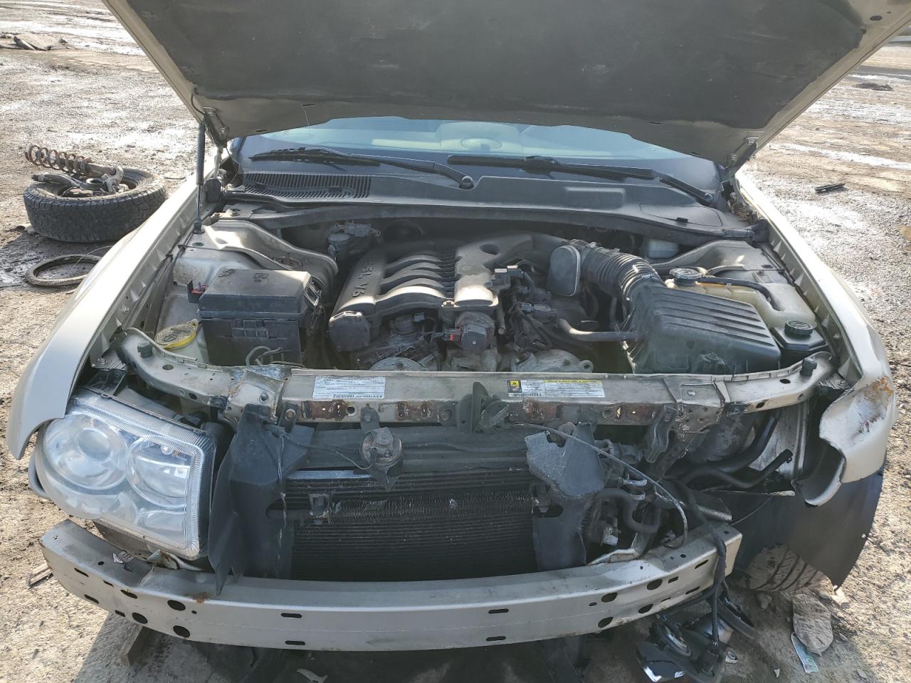 2008 Chrysler 300 VIN 2C3KA33G88H294775 Copart auction photo, front end damage thumbnail 13