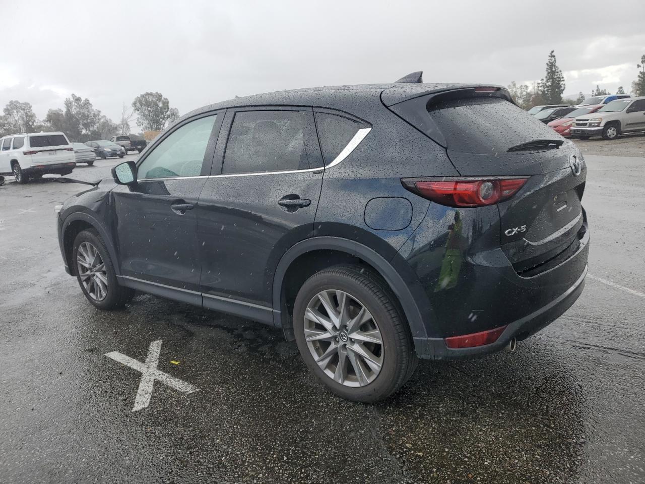 2020 Mazda CX-5 VIN JM3KFADM3L0815055 Copart auction photo, front end damage thumbnail 2