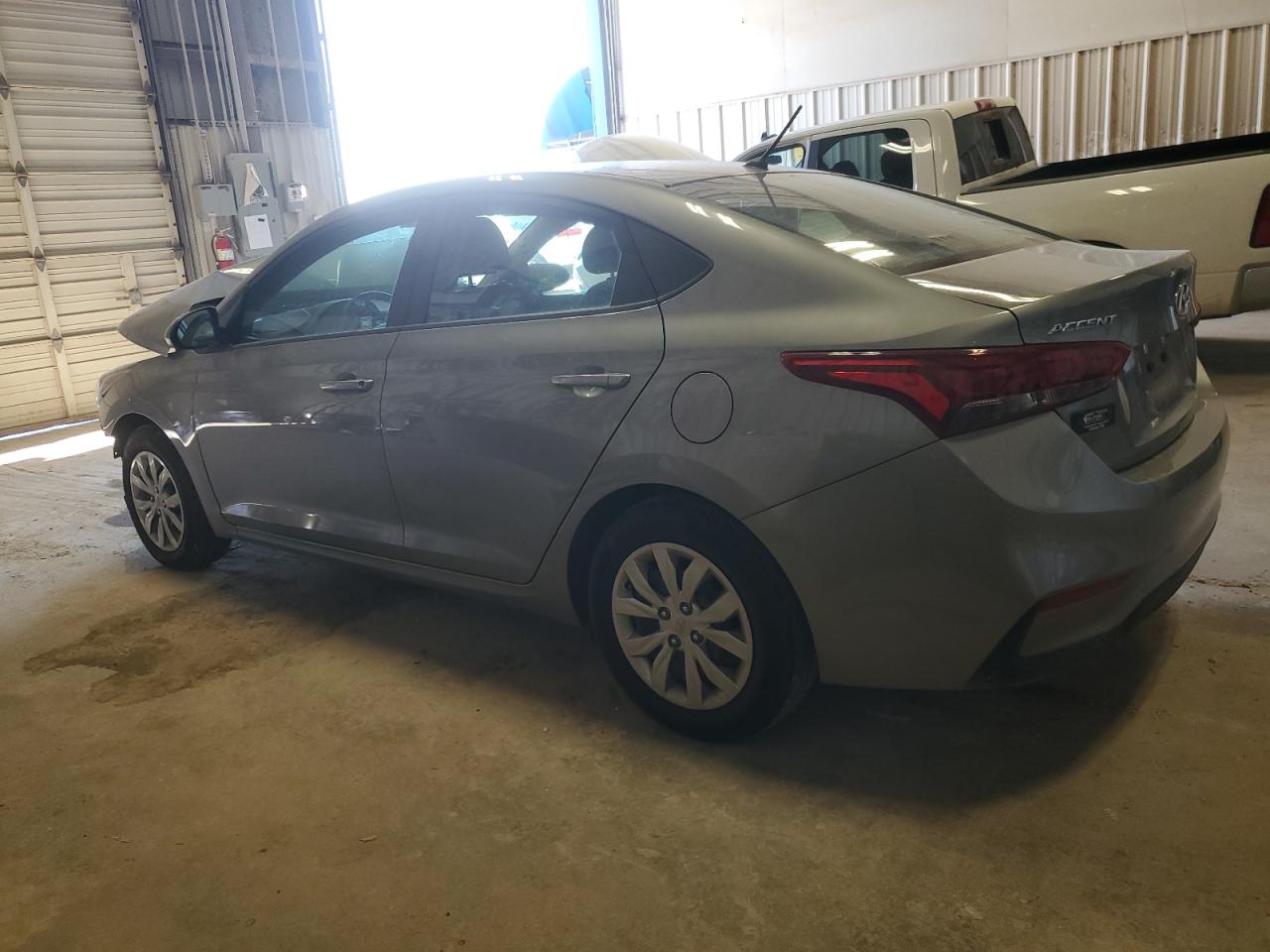 2021 Hyundai Accent VIN 3KPC24A62ME144213 Copart auction photo, front end / minor dent/scratches damage thumbnail 2