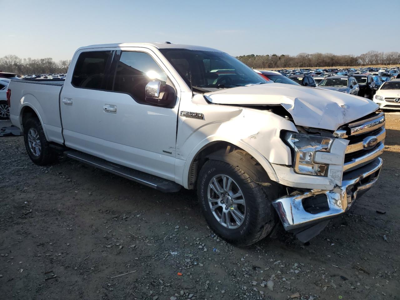 2015 Ford F-150 VIN 1FTEW1CG4FKD66754 Copart auction photo, front end damage thumbnail 4