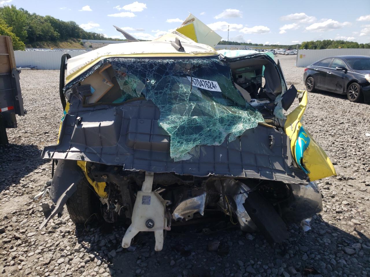 2018 Chevrolet Express VIN 1GB0GRFG8J1246637 Copart auction photo, all over damage thumbnail 5