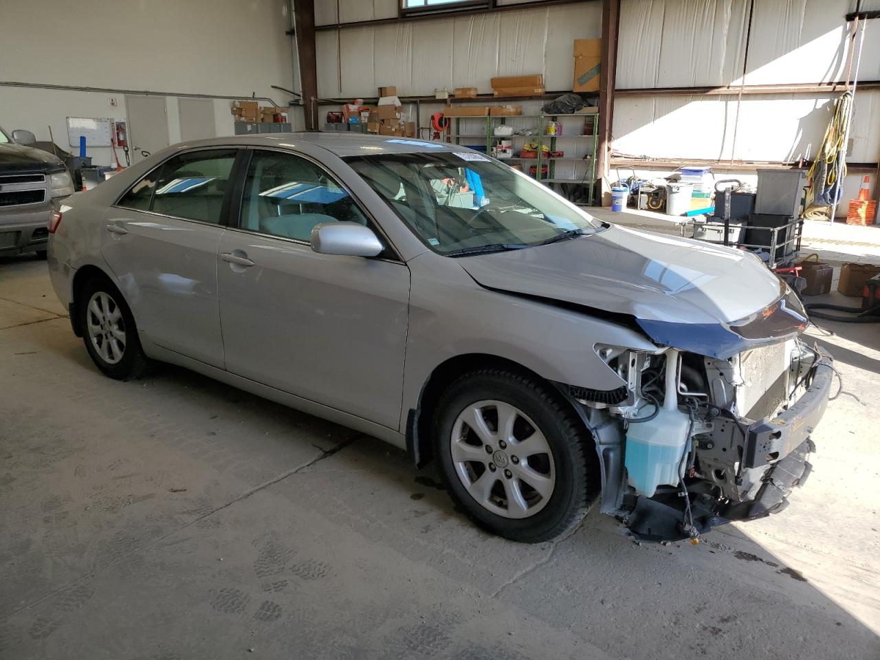 2007 Toyota Camry VIN 4T1BK46KX7U500474 Copart auction photo, front end / side damage thumbnail 4