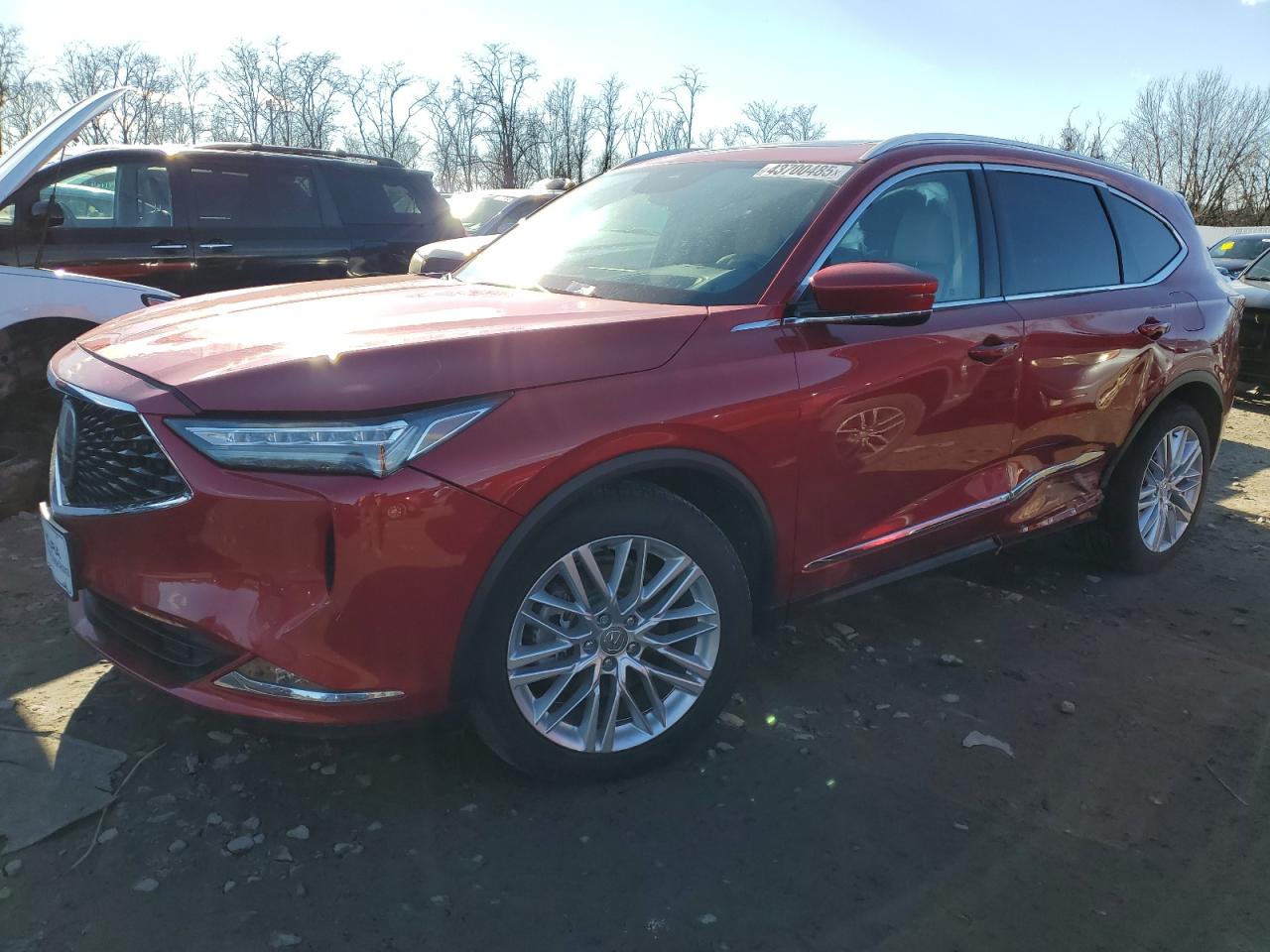 2023 Acura MDX VIN 5J8YE1H86PL011695