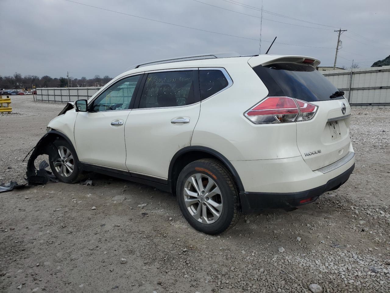 2016 Nissan Rogue VIN 5N1AT2MV5GC863216 Copart auction photo, front end damage thumbnail 2