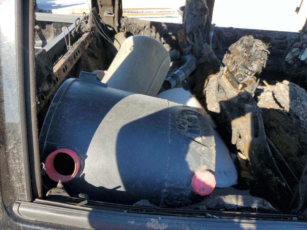 2016 Chevrolet Silverado VIN 1GCRCNEH7GZ359832 Copart auction photo, burn damage thumbnail 10