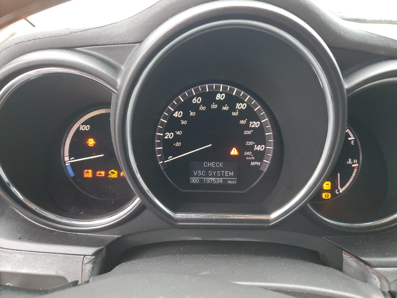 2007 Lexus RX VIN JTJHW31U072037436 Copart auction photo, front end / side damage thumbnail 9