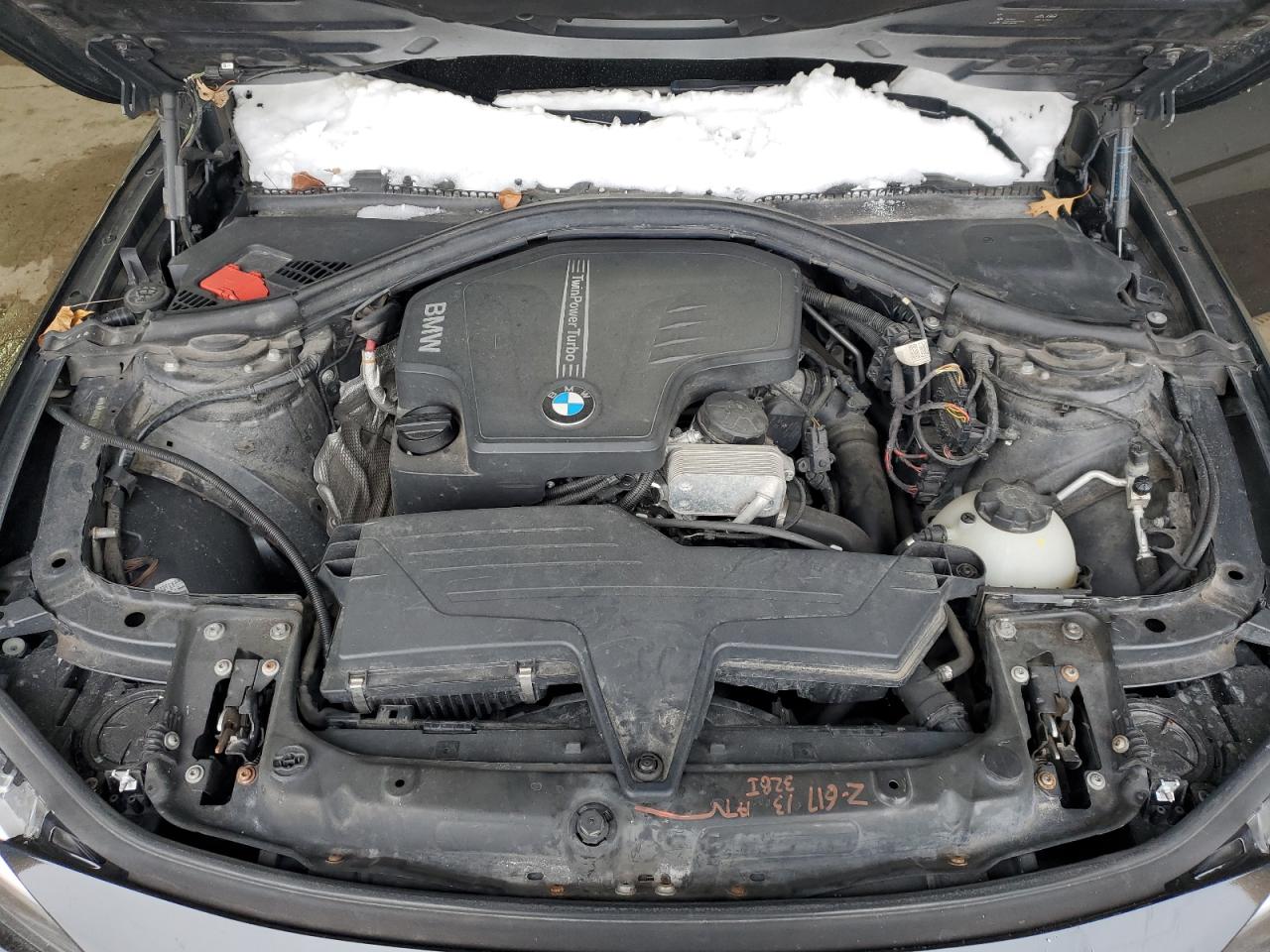 2013 BMW 3er VIN WBA3B3C52DF540949 Copart auction photo, side damage thumbnail 11