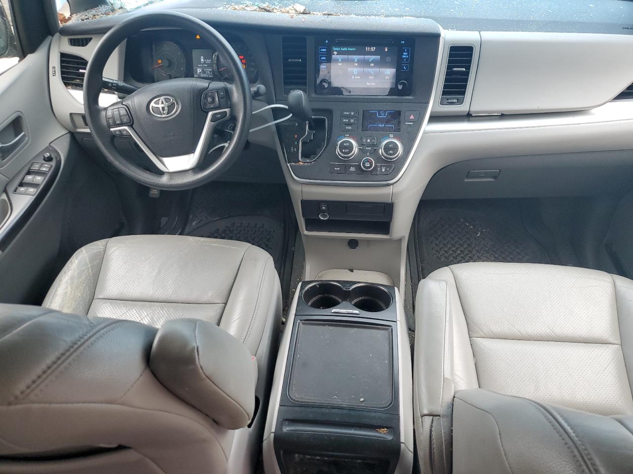 2015 Toyota Sienna VIN 5TDKK3DC1FS603831 Copart auction photo, all over damage thumbnail 8