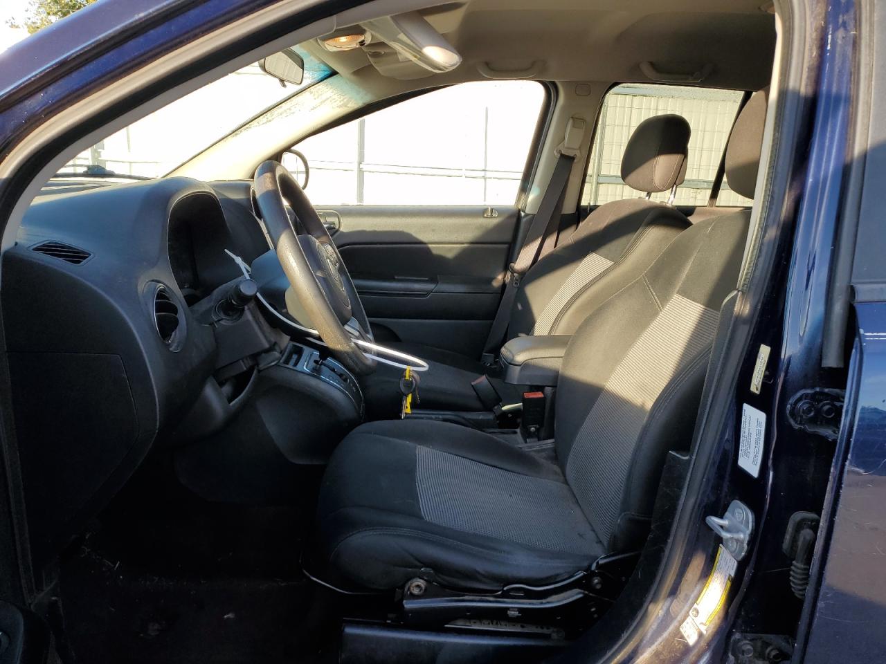 2014 Jeep Compass VIN 1C4NJCBA3ED725764 Copart auction photo, rear end / front end damage thumbnail 7