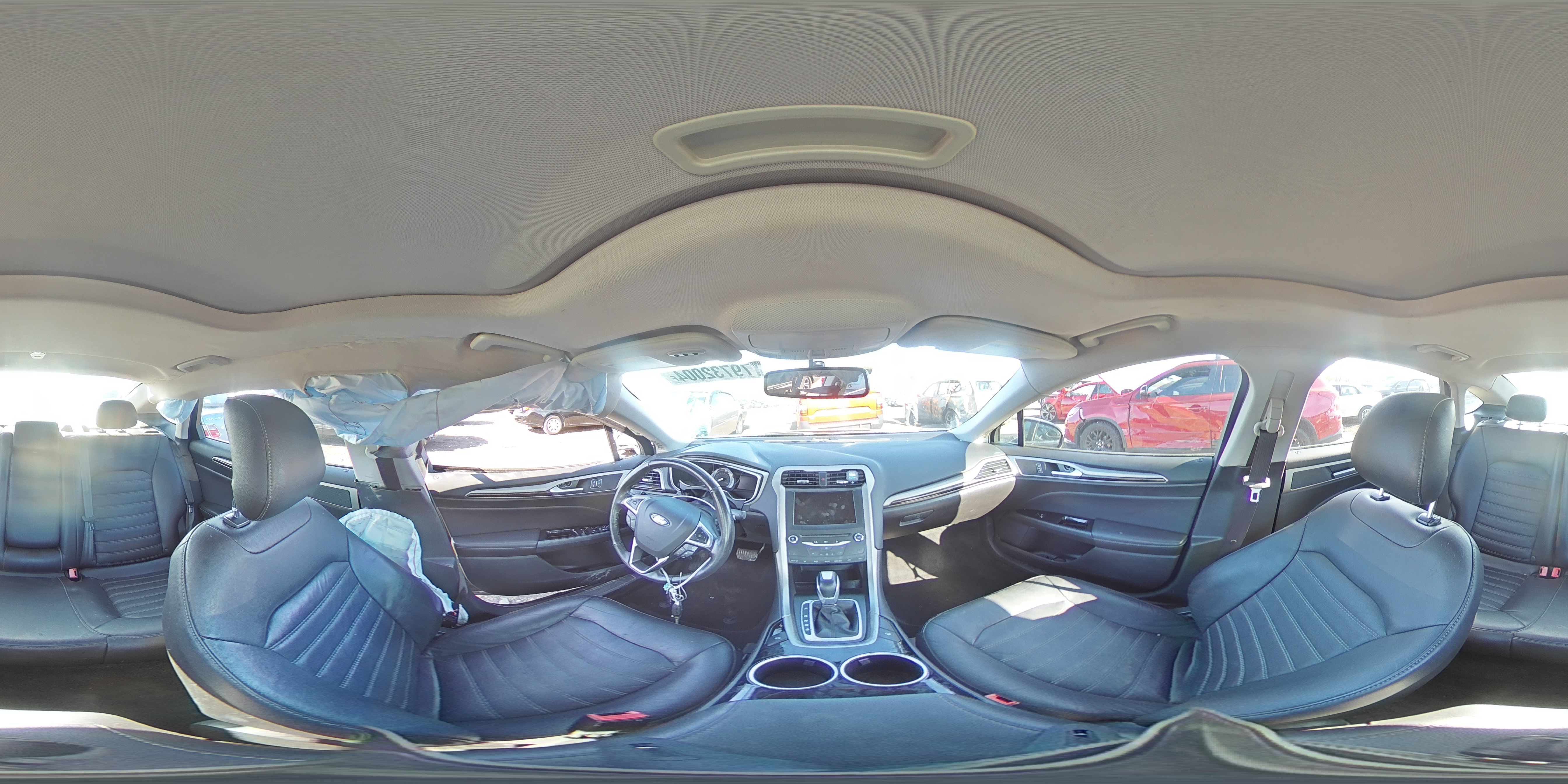 2013 Ford Fusion VIN 3FA6P0H98DR309199 Copart auction photo, side / front end damage thumbnail 14