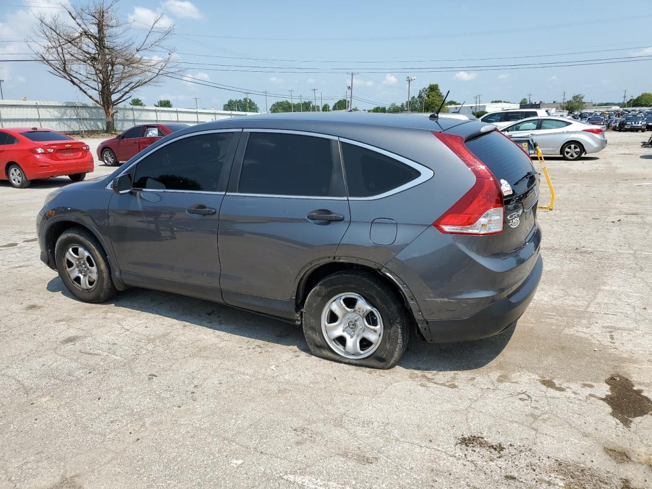 2013 Honda CR-V VIN 3CZRM3H36DG701892 Copart auction photo, side damage thumbnail 2