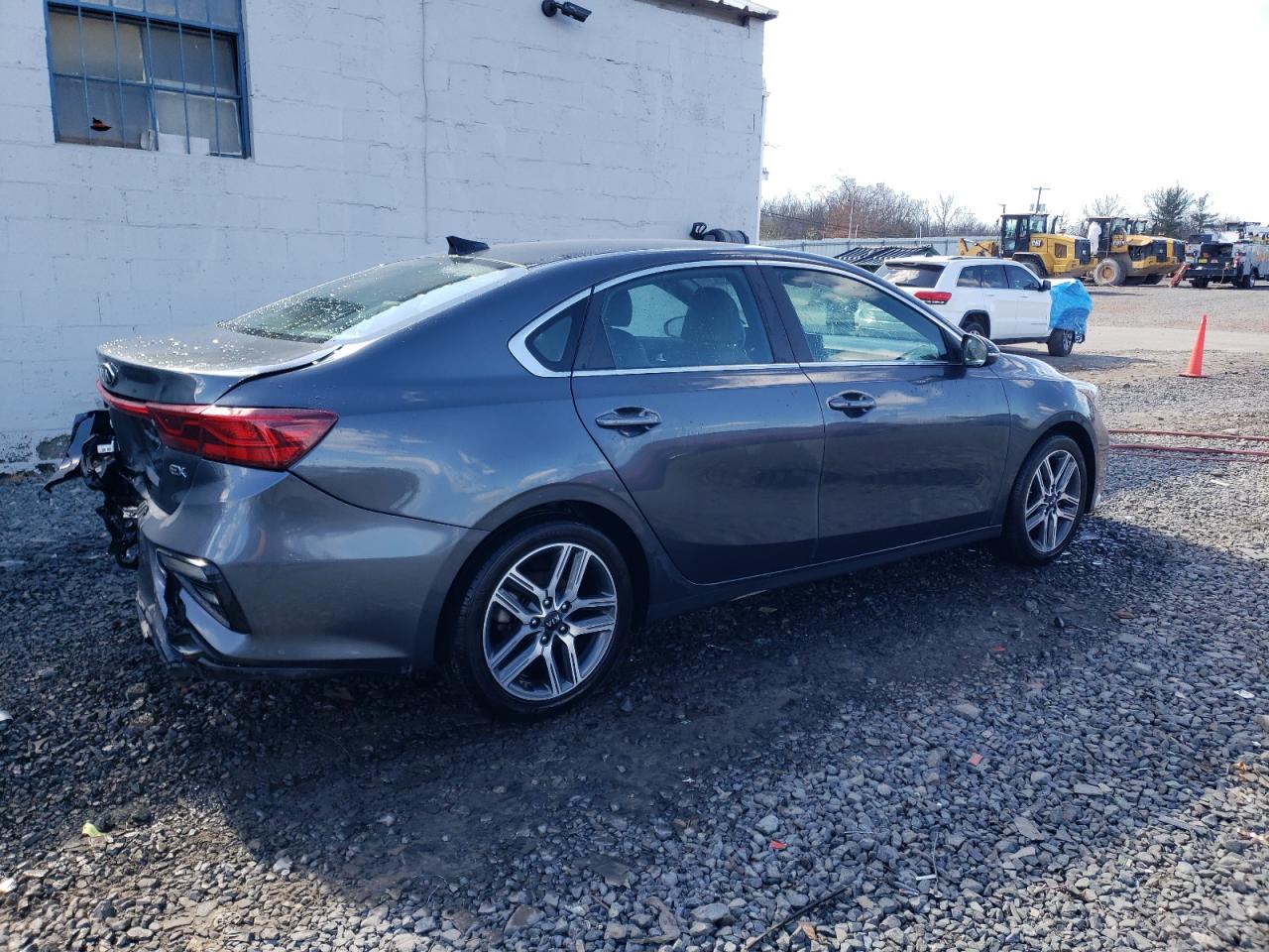 2019 KIA Forte VIN 3KPF54AD0KE029349 Copart auction photo, rear end damage thumbnail 3