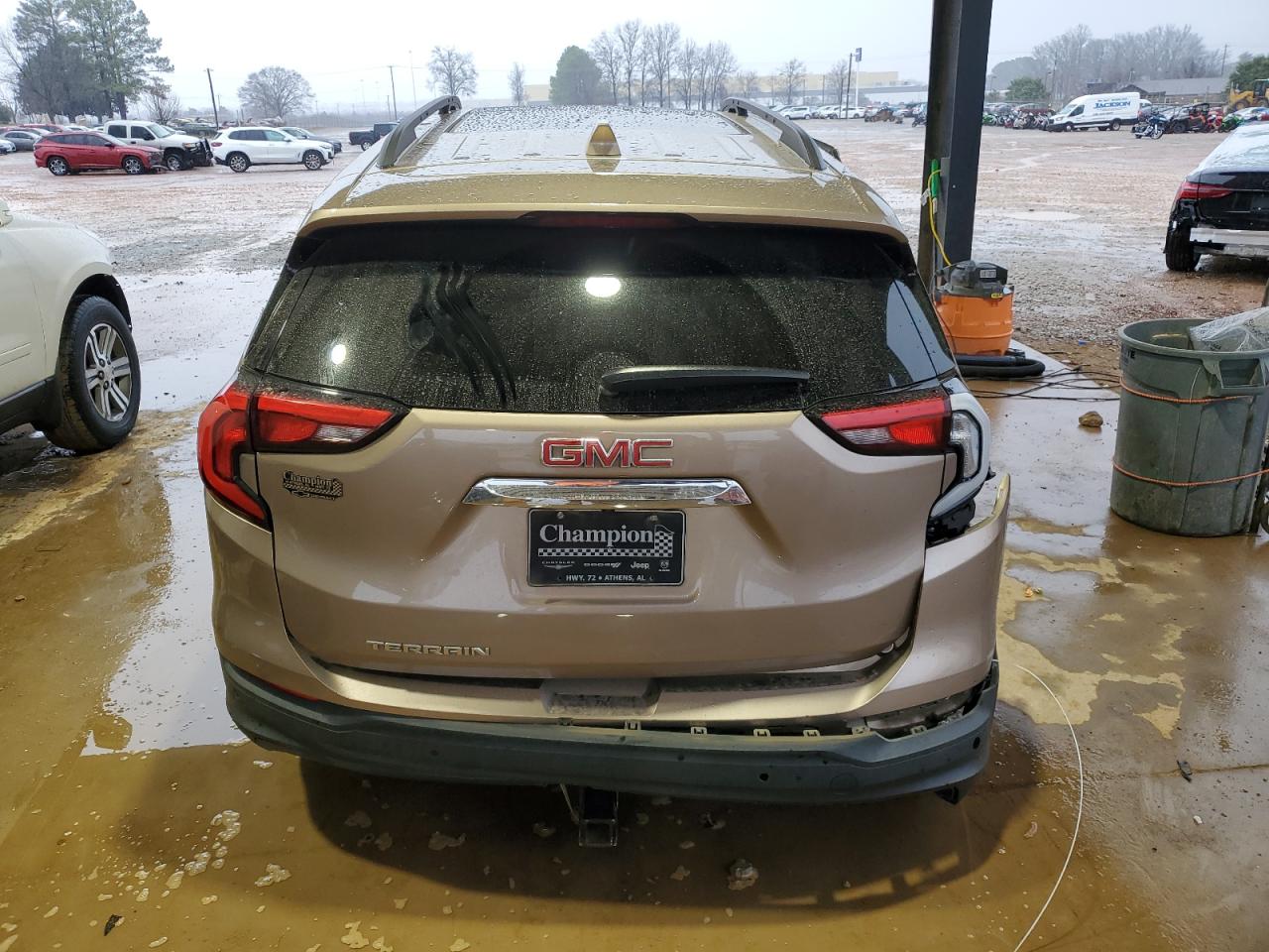 2018 GMC Terrain VIN 3GKALNEU5JL270340 Copart auction photo, all over damage thumbnail 6