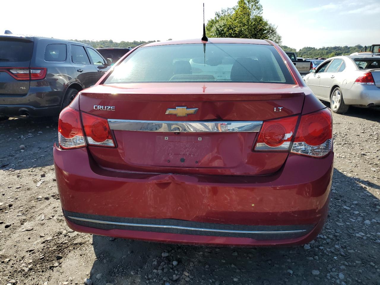 2014 Chevrolet Cruze VIN 1G1PC5SB3E7210858 Copart auction photo, rear end damage thumbnail 6