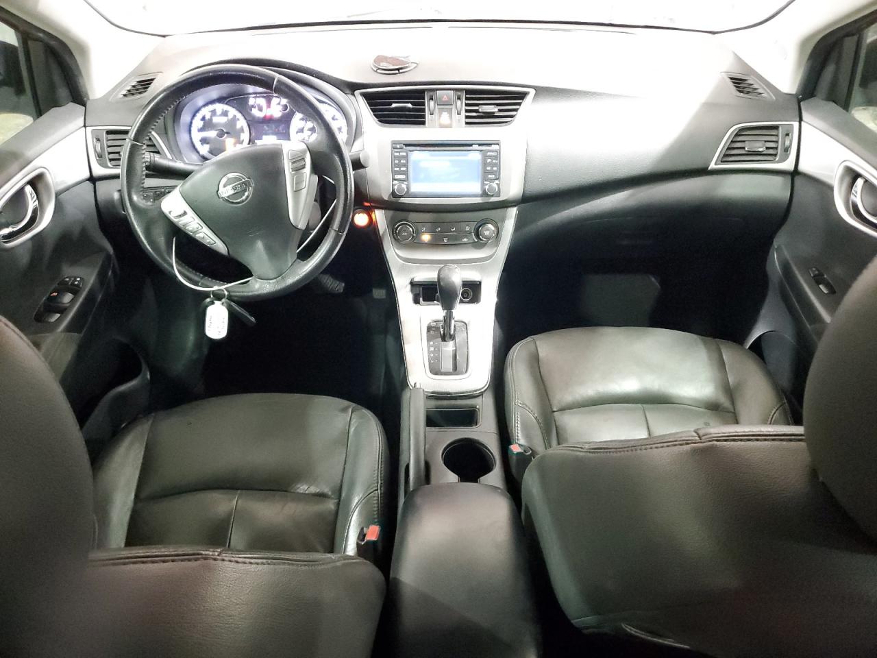 2014 Nissan Sentra VIN 3N1AB7AP8EL640831 Copart auction photo, front end / side damage thumbnail 8