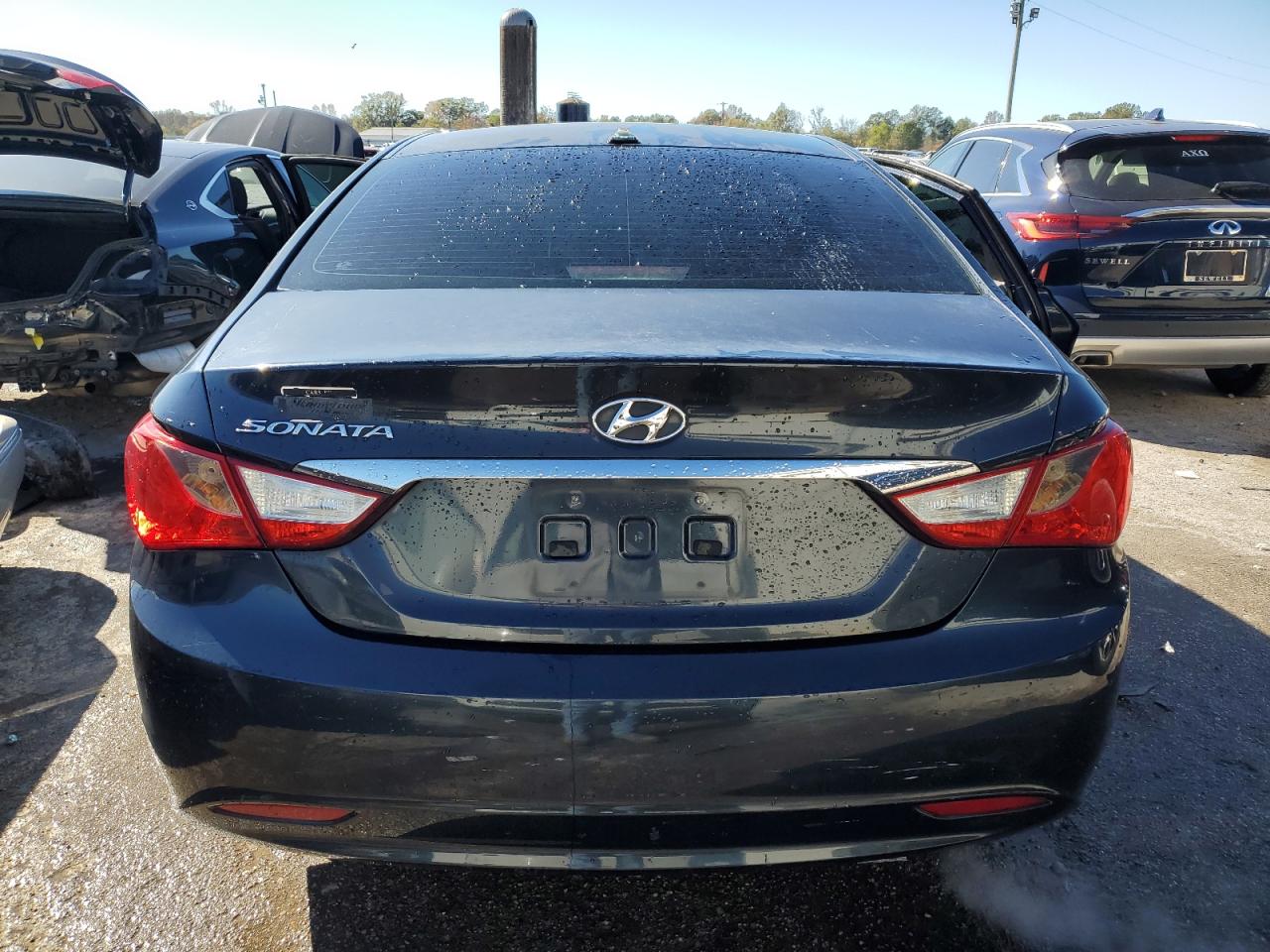 2012 Hyundai Sonata VIN 5NPEB4ACXCH313399 Copart auction photo, side damage thumbnail 6