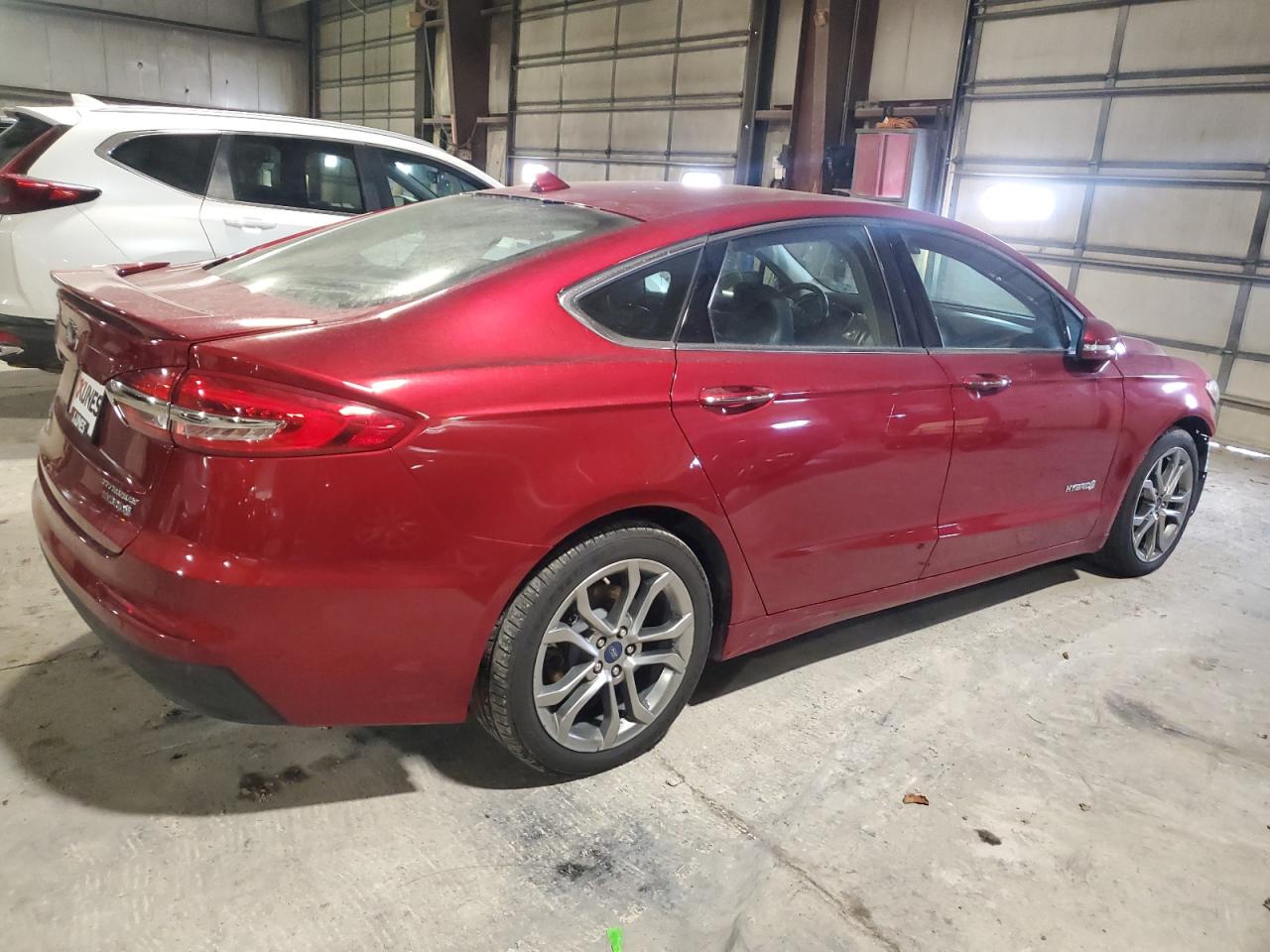 2019 Ford Fusion VIN 3FA6P0RU3KR208507 Copart auction photo, front end / mechanical damage thumbnail 3