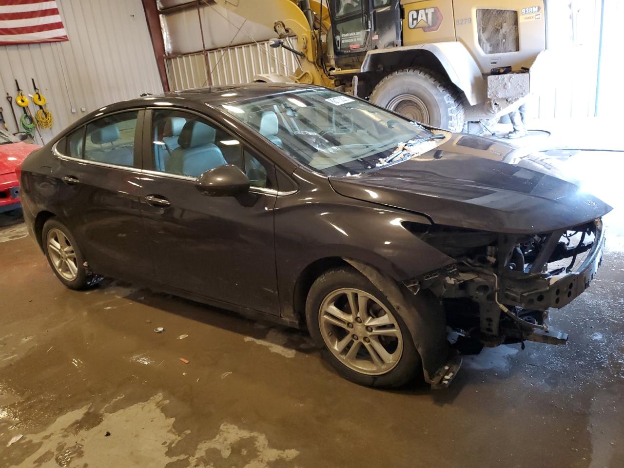 2017 Chevrolet Cruze VIN 1G1BH5SE3H7228948 Copart auction photo, front end / undercarriage damage thumbnail 4