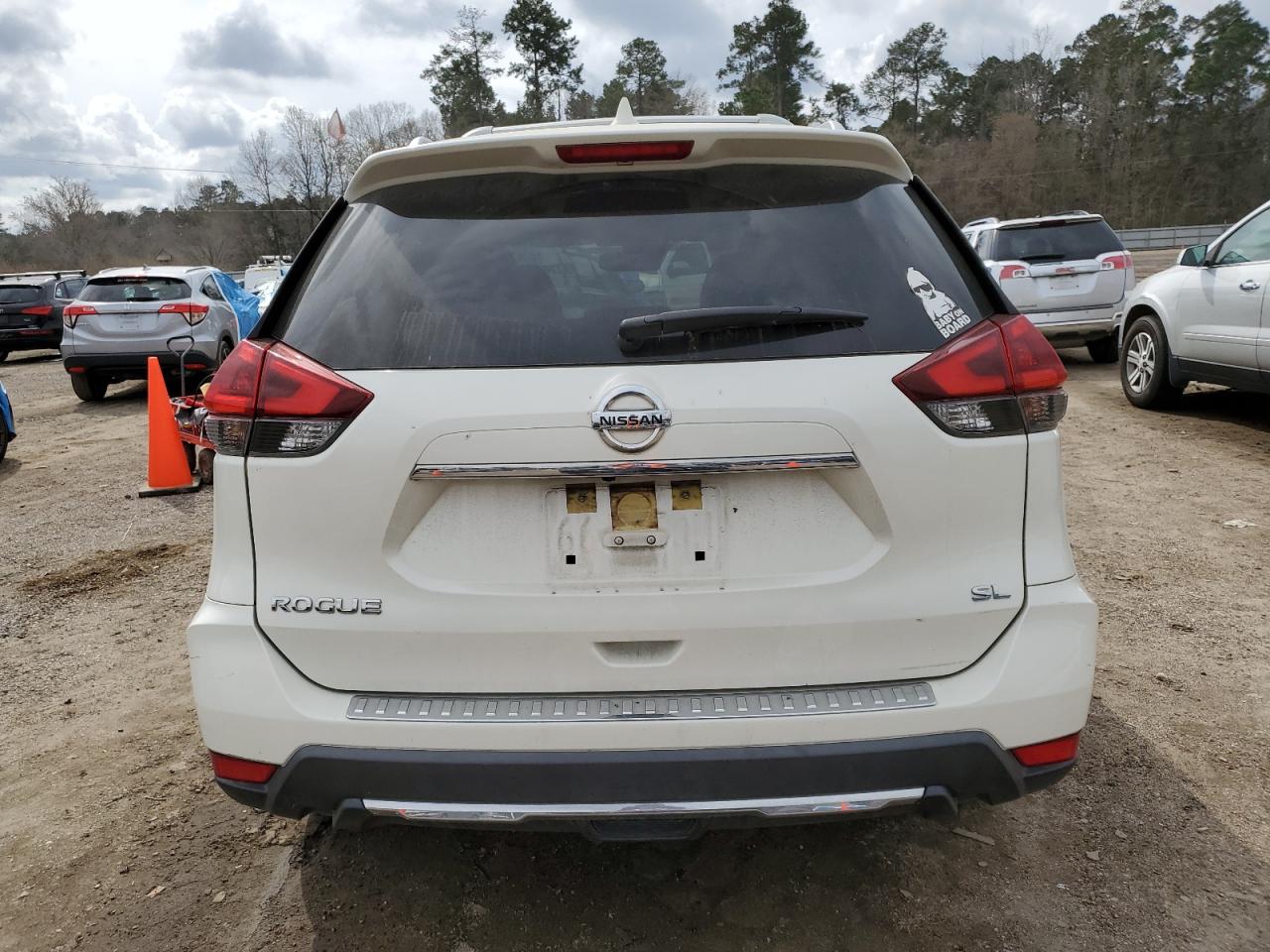 2018 Nissan Rogue VIN JN8AT2MTXJW467442 Copart auction photo, front end / side damage thumbnail 6