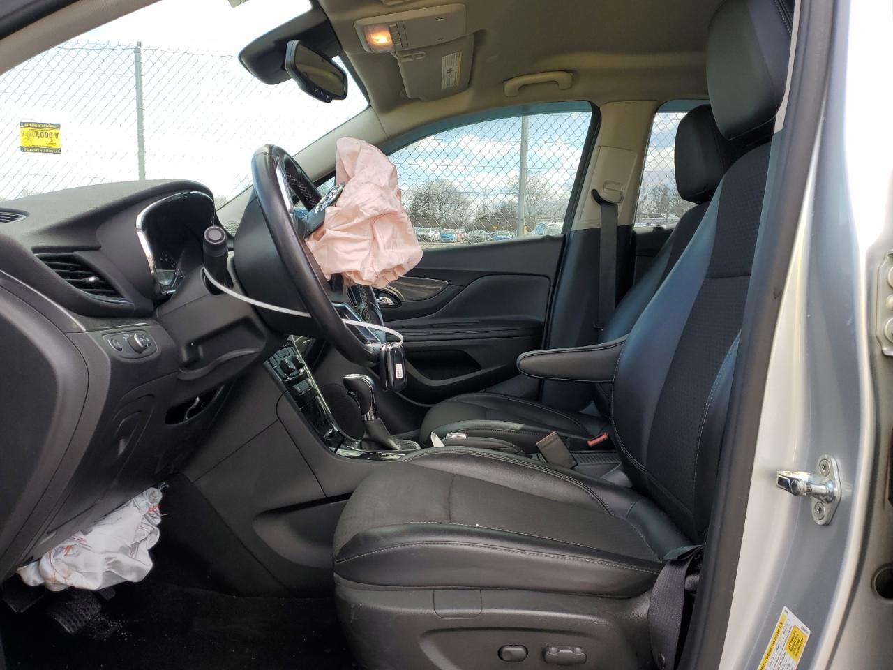 2019 Buick Encore VIN KL4CJ2SB2KB715531 Copart auction photo, front end / side damage thumbnail 7