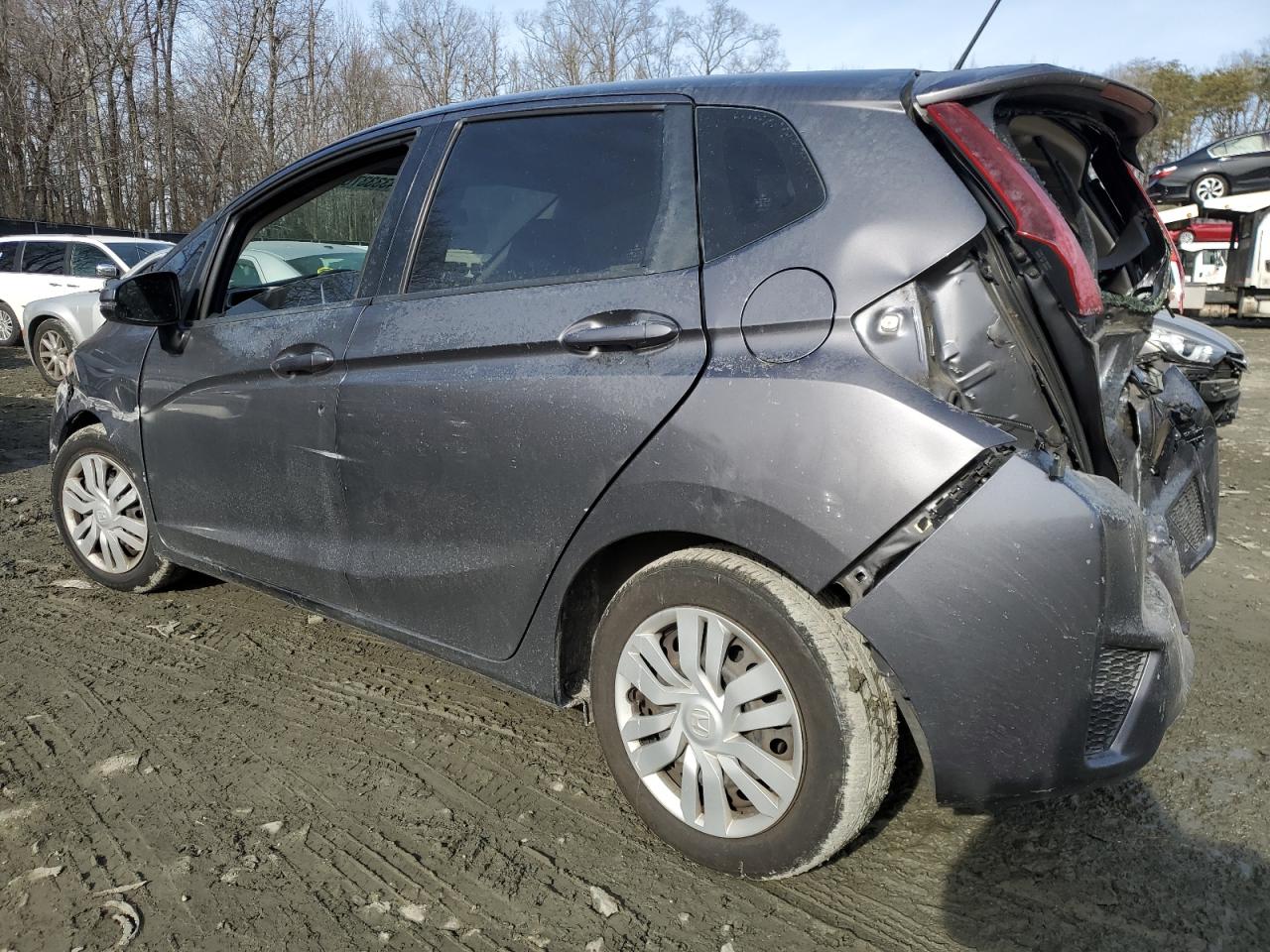 2017 Honda Fit VIN JHMGK5H56HS009466 Copart auction photo, rear end / front end damage thumbnail 2