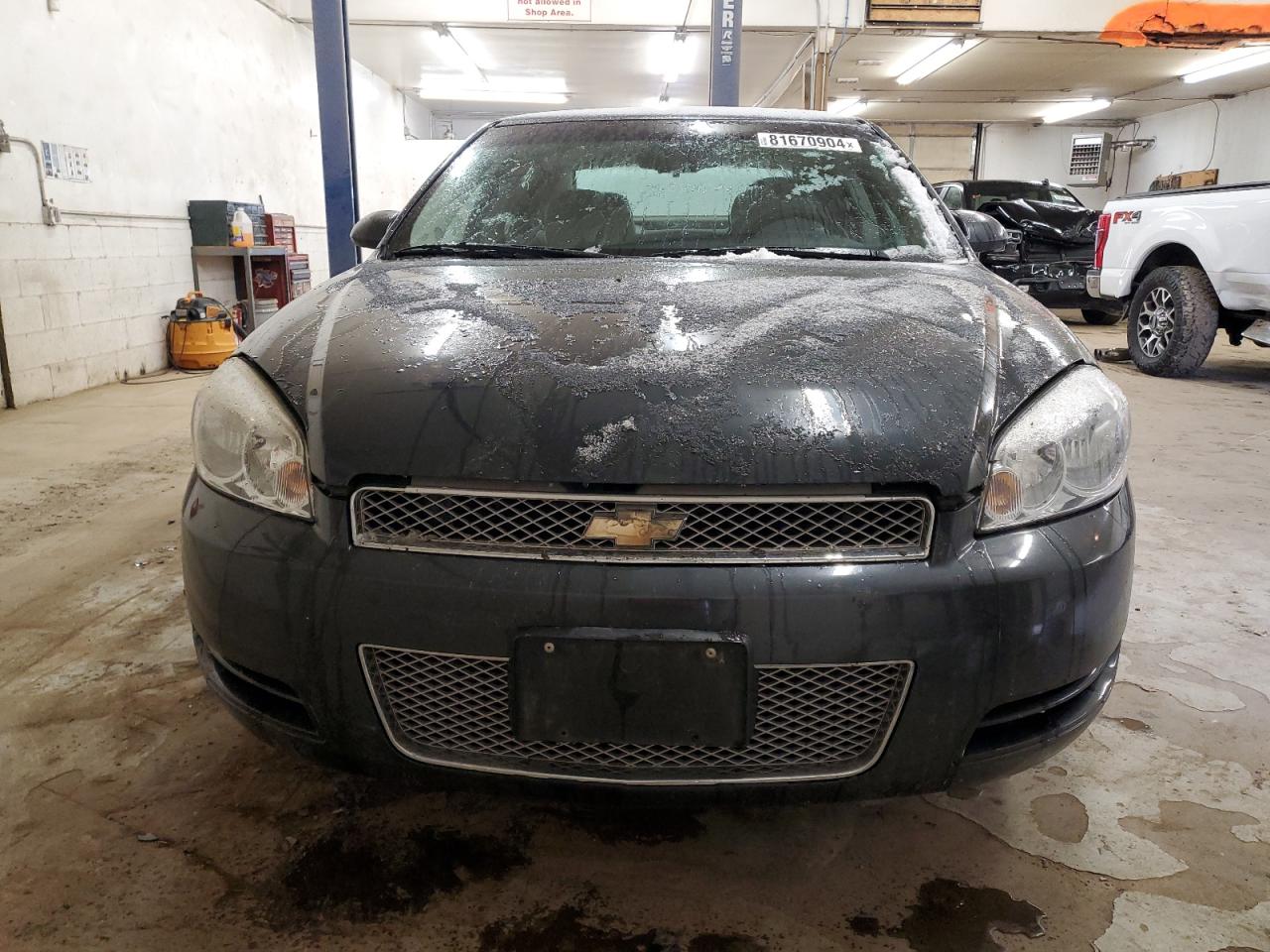 2015 Chevrolet Impala VIN 2G1WB5E31F1163394 Copart auction photo, rear end damage thumbnail 5