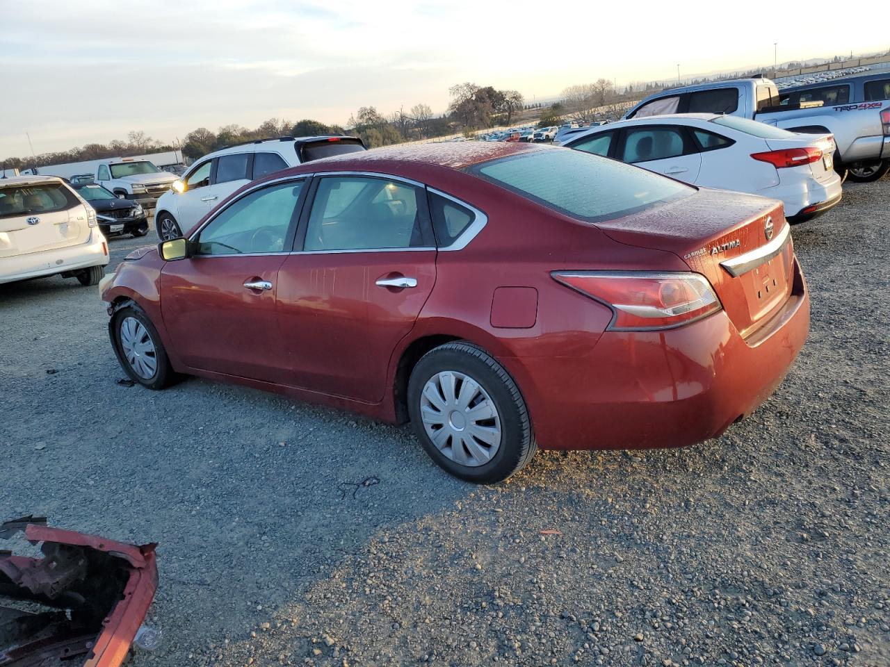 2015 Nissan Altima VIN 1N4AL3AP1FC277309 Copart auction photo, front end / side damage thumbnail 2