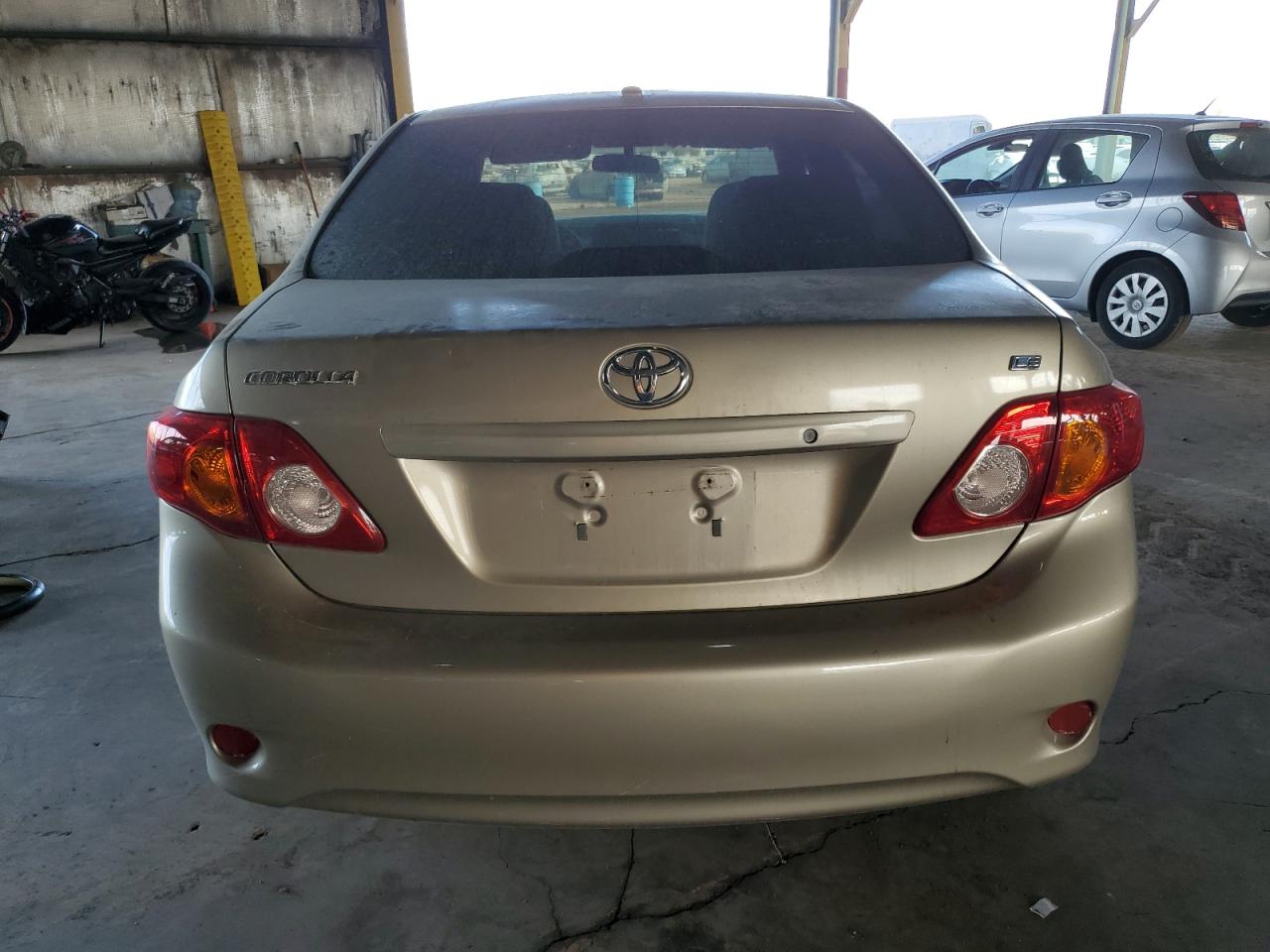 2009 Toyota Corolla VIN 1NXBU40E29Z016945 Copart auction photo, front end damage thumbnail 6