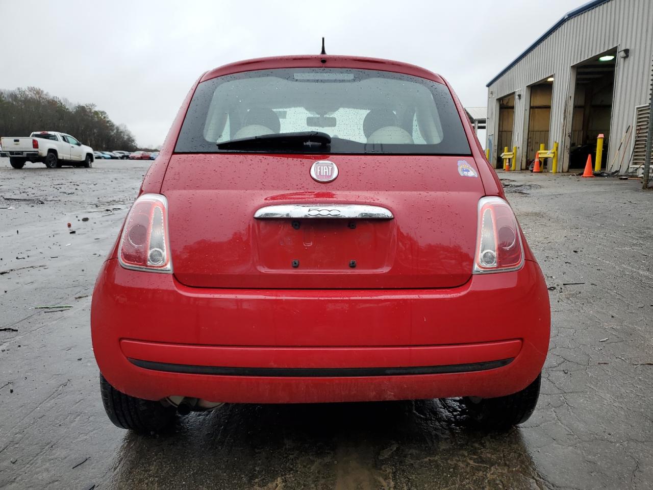 2012 Fiat 500 VIN 3C3CFFARXCT104647 Copart auction photo, front end / side damage thumbnail 6