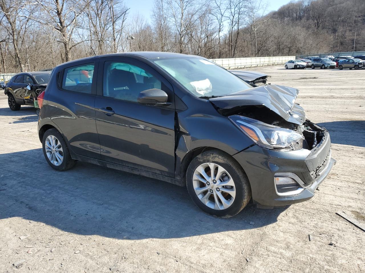 2021 Chevrolet Spark VIN KL8CD6SA7MC743889 Copart auction photo, front end damage thumbnail 4