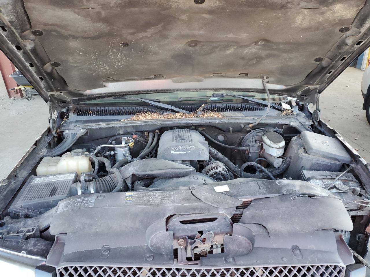 2004 Chevrolet Silverado VIN 2GCEK13T541390020 Copart auction photo, front end / hail damage thumbnail 11
