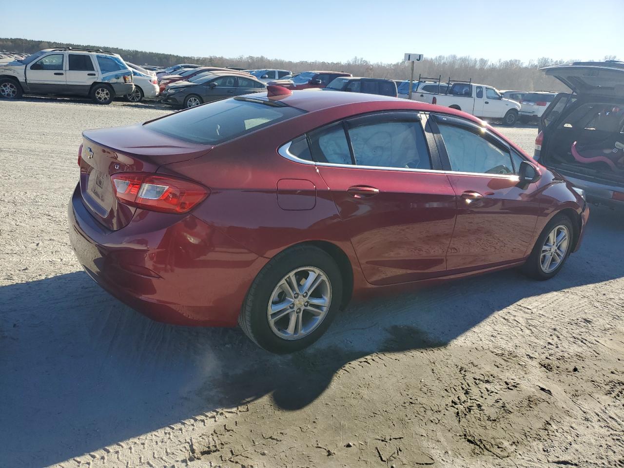 2017 Chevrolet Cruze VIN 1G1BE5SMXH7200774 Copart auction photo, front end damage thumbnail 3