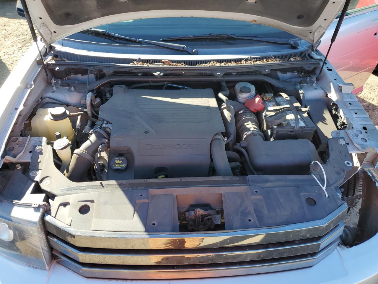 2011 Ford Flex VIN 2FMHK6DT0BBD24986 Copart auction photo, front end / side damage thumbnail 12