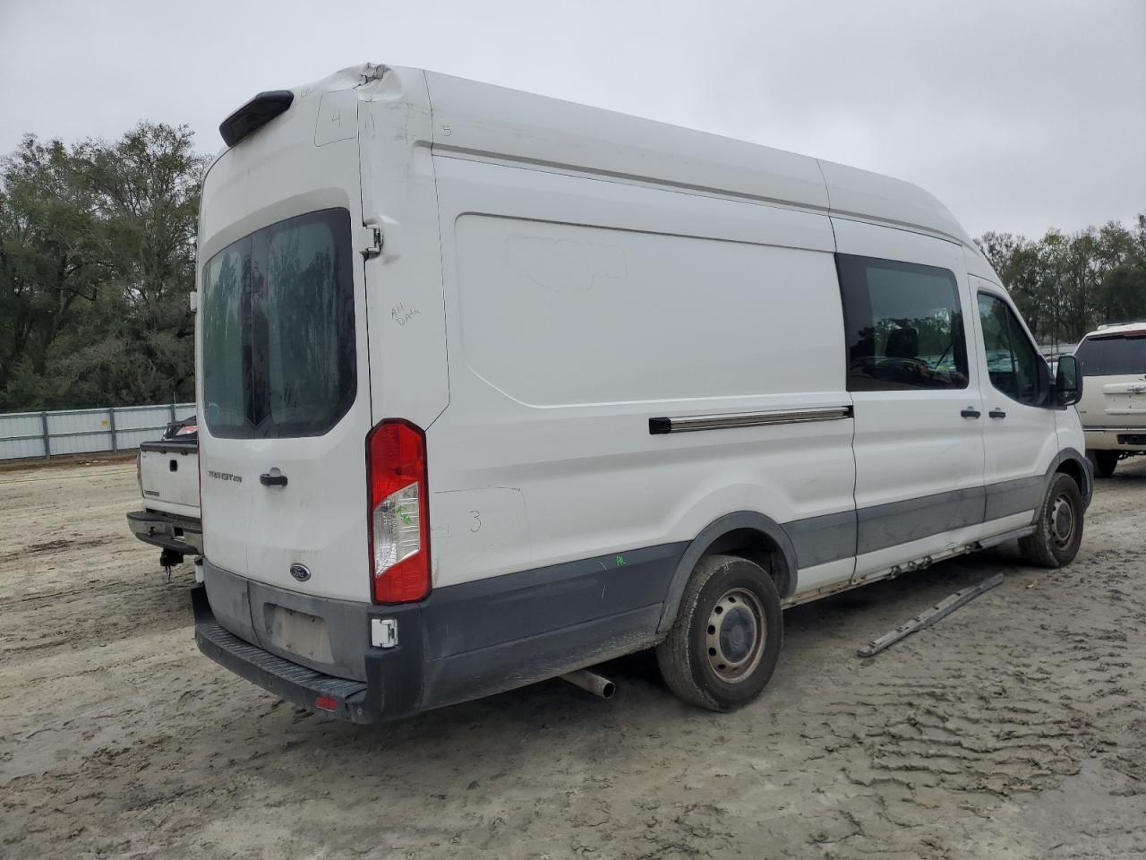2023 Ford Transit VIN 1FTBR3X88PKB00843 Copart auction photo, top/roof / minor dent/scratches damage thumbnail 3