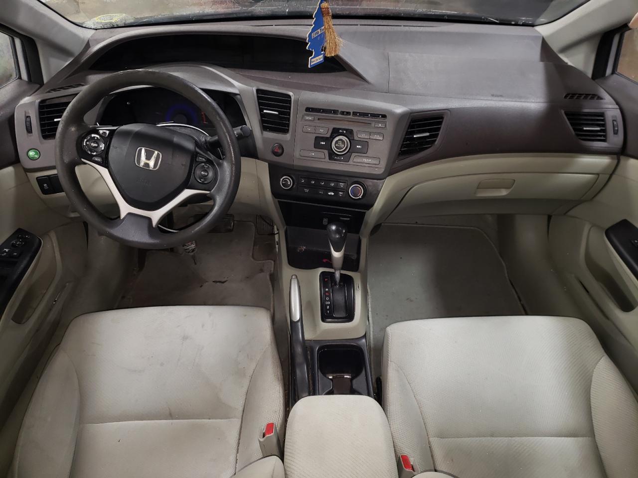 2012 Honda Civic VIN 19XFB2F57CE008742 Copart auction photo, side damage thumbnail 8