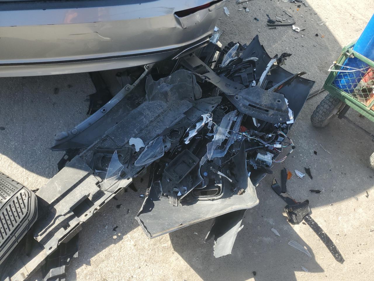 2021 Honda Accord VIN 1HGCV1F36MA014072 Copart auction photo, front end / rear end damage thumbnail 14