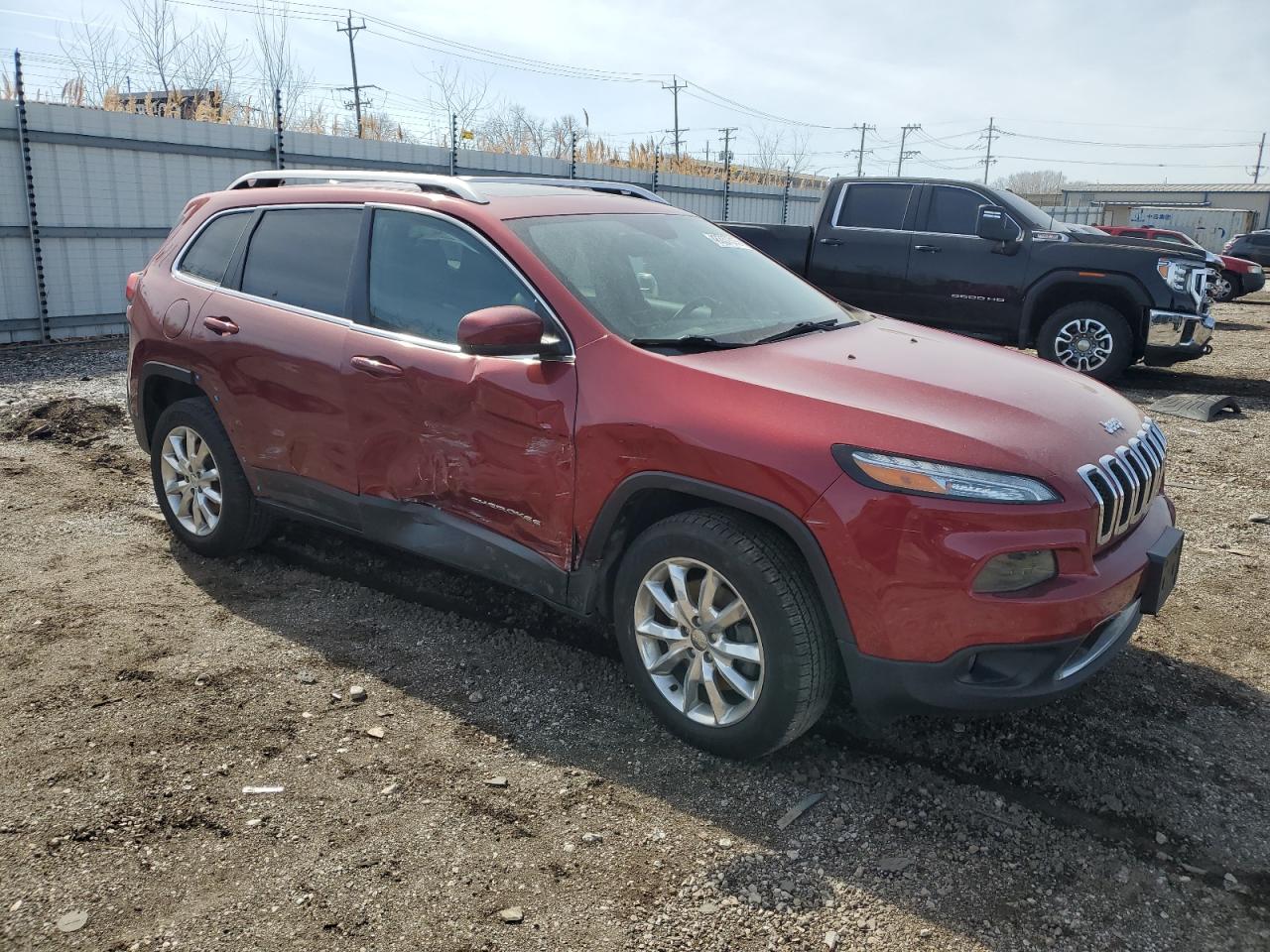 2016 Jeep Grand Cherokee VIN 1C4PJMDBXGW122192 Copart auction photo, side damage thumbnail 4