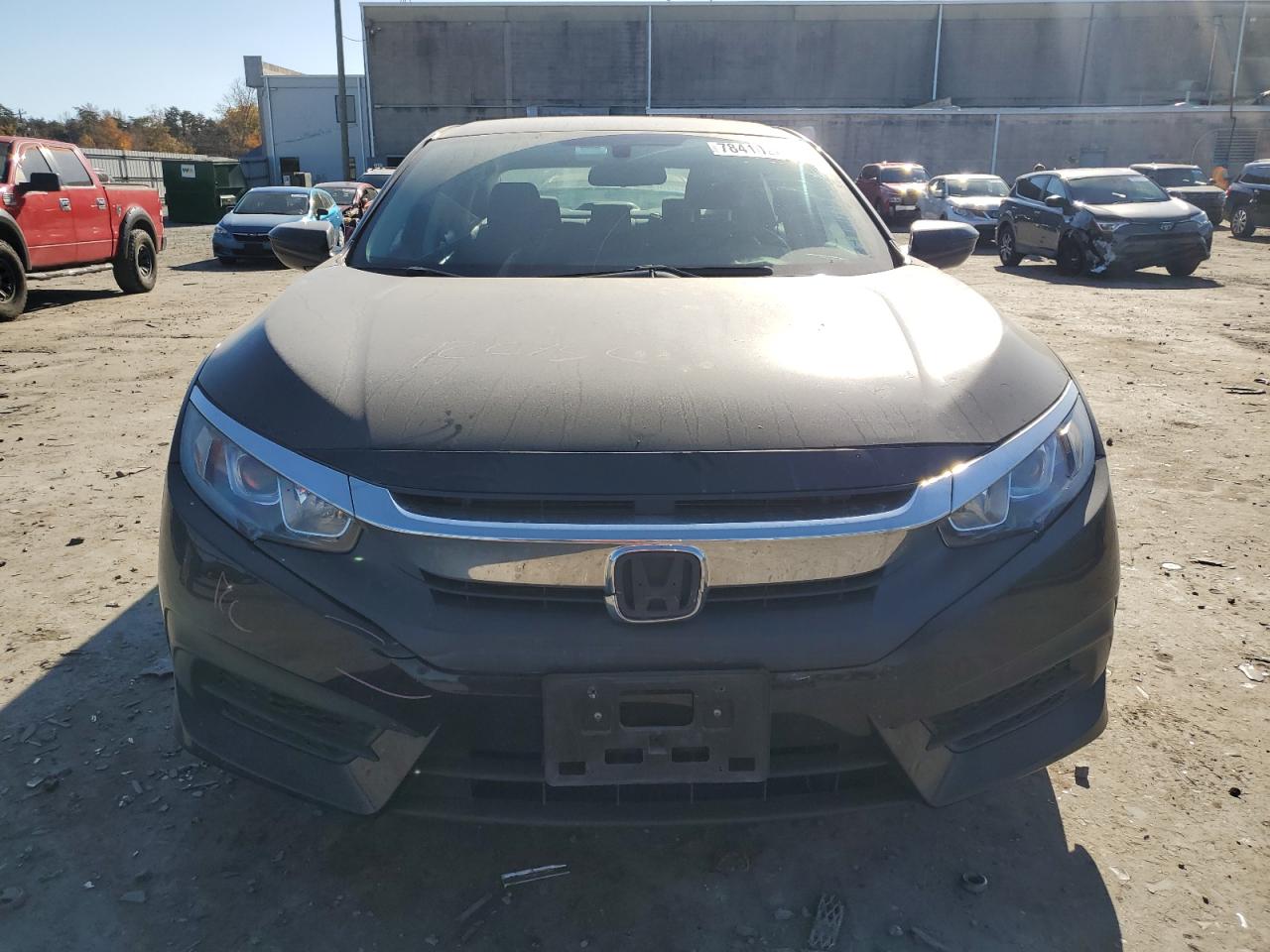 2017 Honda Civic VIN 2HGFC2F51HH523777 Copart auction photo, rear end / minor dent/scratches damage thumbnail 5