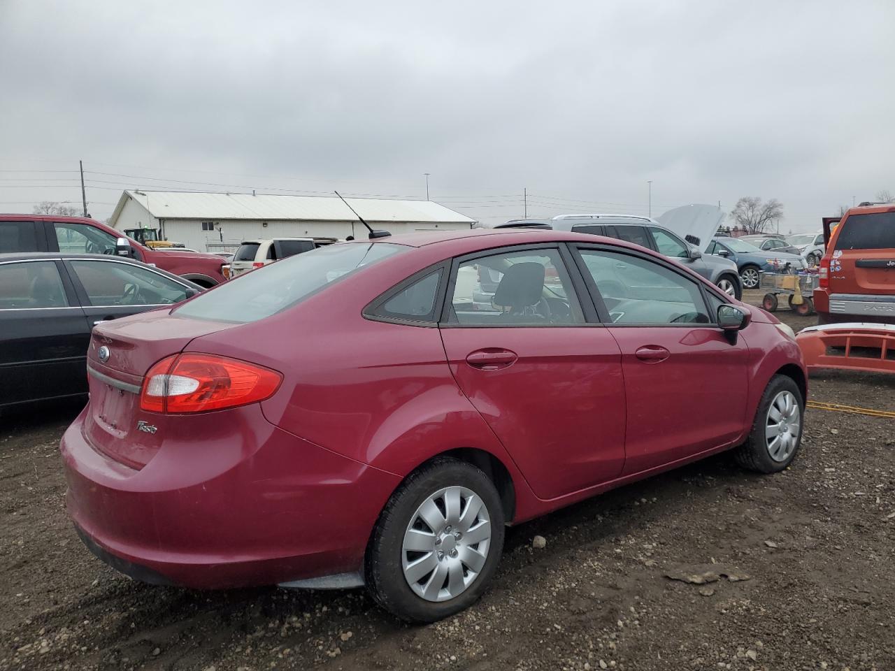 2011 Ford Fiesta VIN 3FADP4BJ7BM226147 Copart auction photo, all over damage thumbnail 3