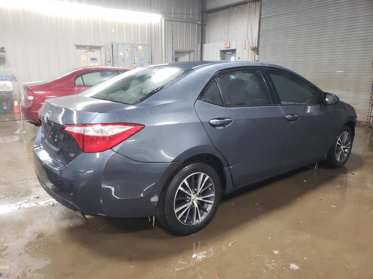 2016 Toyota Corolla VIN 2T1BURHE0GC615570 Copart auction photo, front end / rear end damage thumbnail 3