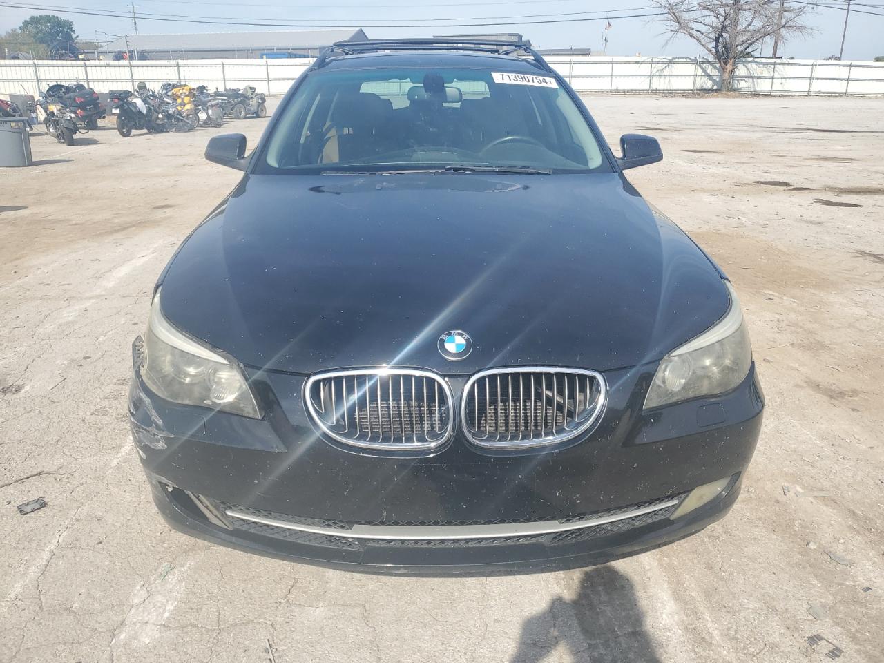 2010 BMW 5er VIN WBAPT7C53AC237231 Copart auction photo, all over damage thumbnail 5