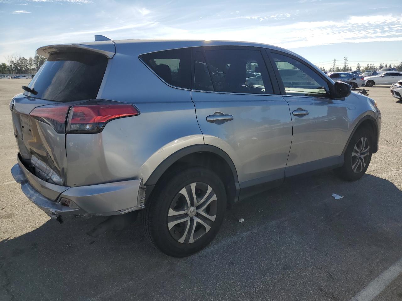 2018 Toyota RAV 4 VIN JTMZFREV0JJ203805 Copart auction photo, rear end / front end damage thumbnail 3