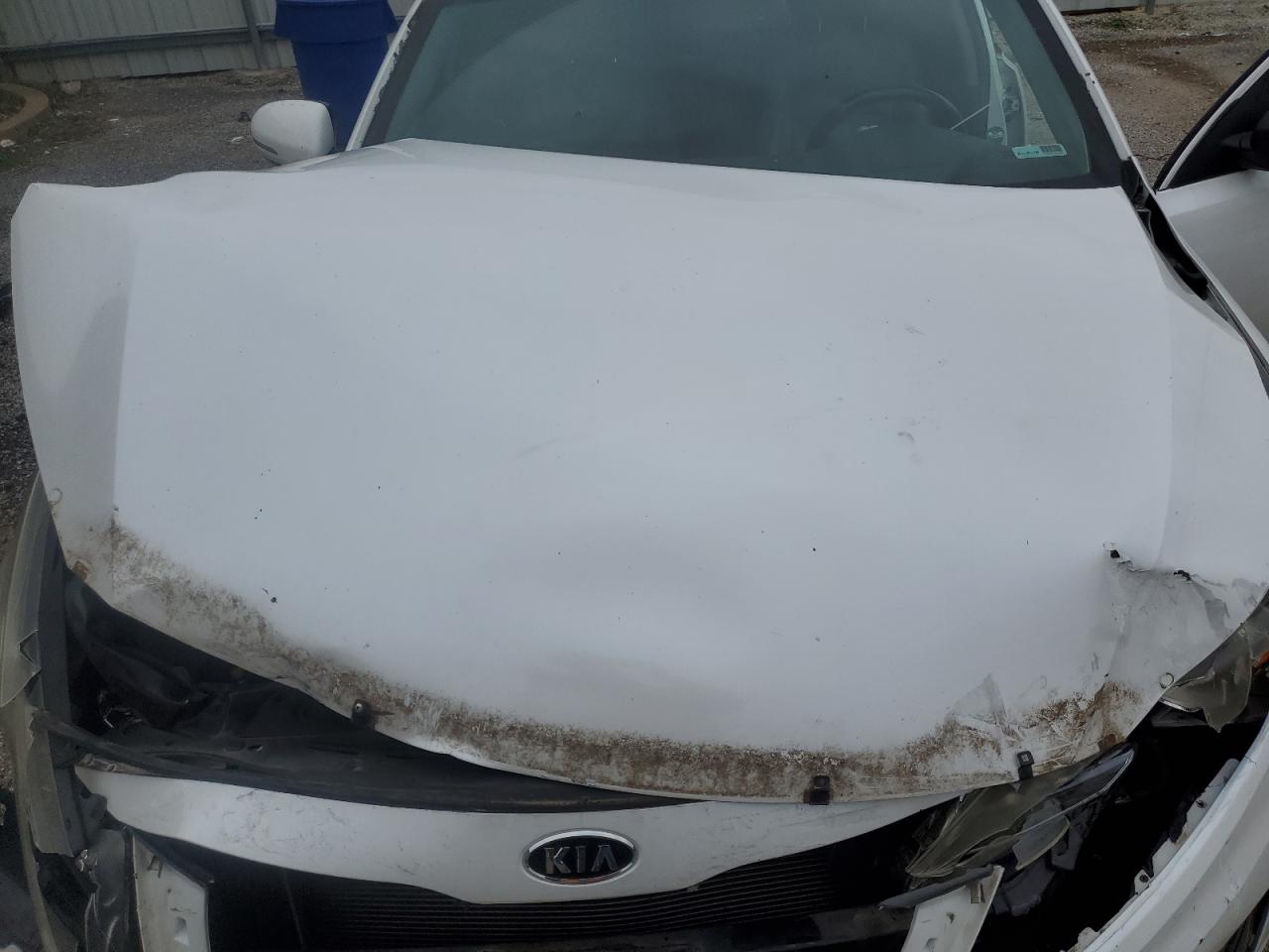 2012 KIA Optima VIN 5XXGN4A79CG059313 Copart auction photo, front end / side damage thumbnail 11