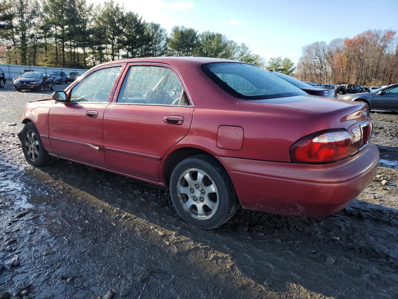 2000 Mazda 626 VIN 1YVGF22CXY5172092 Copart auction photo, front end damage thumbnail 2