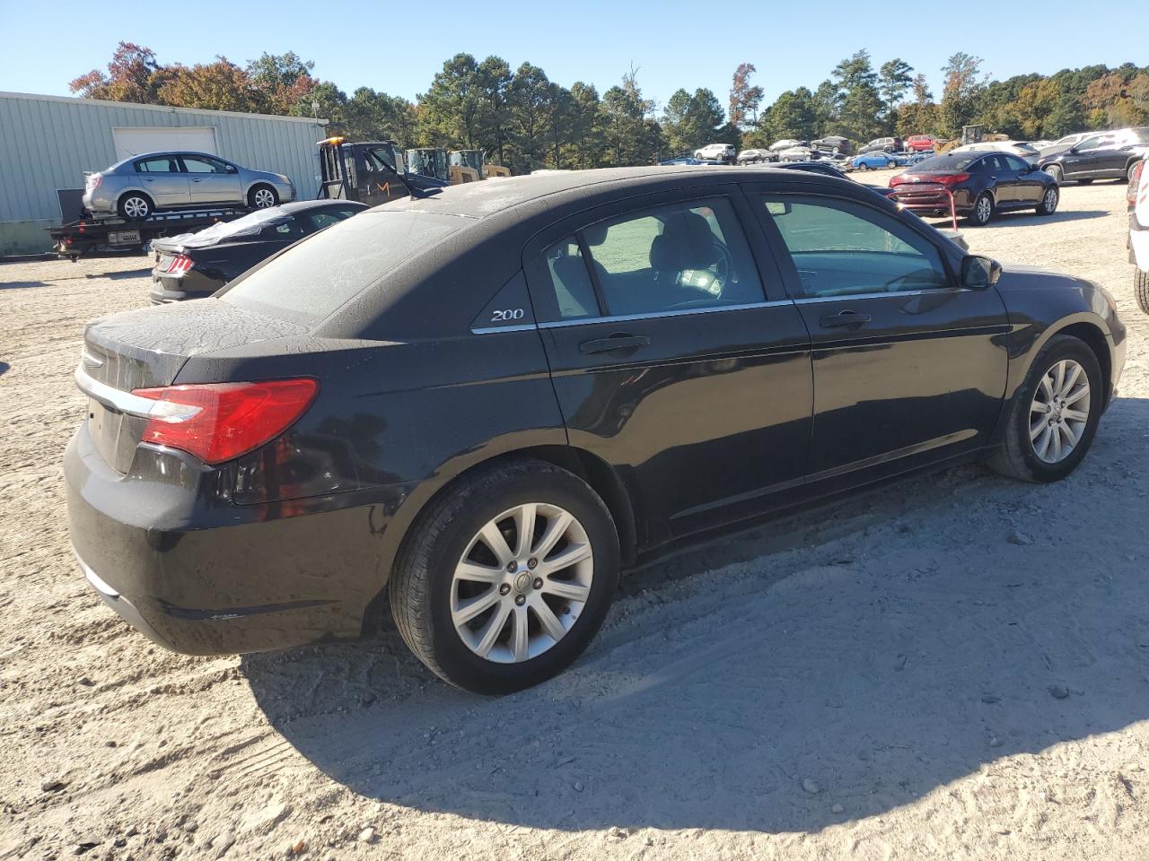 2014 Chrysler 200 VIN 1C3CCBBB0EN119941 Copart auction photo, normal wear damage thumbnail 3