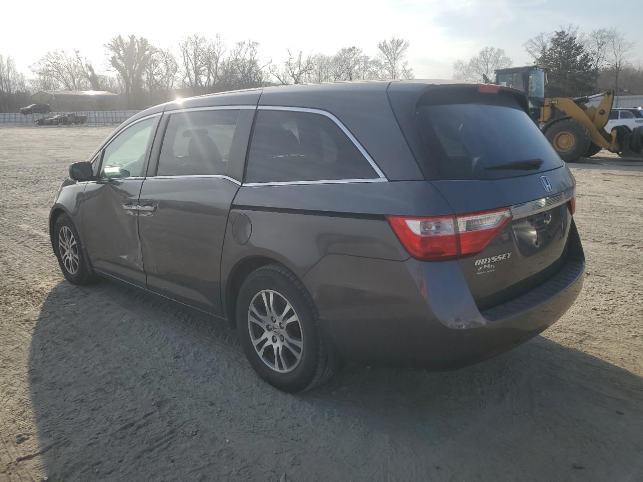 2013 Honda Odyssey VIN 5FNRL5H49DB019351 Copart auction photo, side damage thumbnail 2