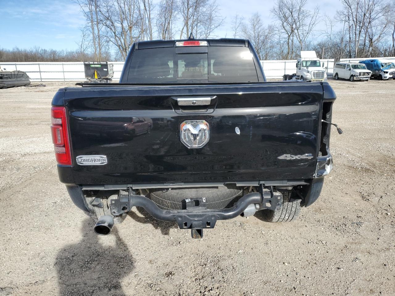 2020 RAM 1500 VIN 1C6SRFKT3LN201088 Copart auction photo, front end / rear end damage thumbnail 6